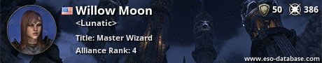 Signatur von Willow Moon