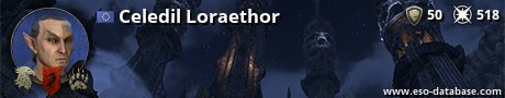 Signatur von Celedil Loraethor
