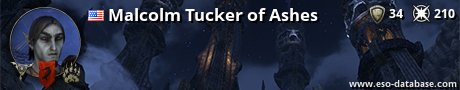 Signatur von Malcolm Tucker of Ashes