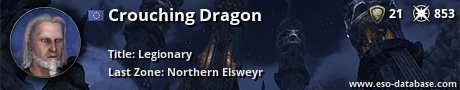 Signatur von Crouching Dragon