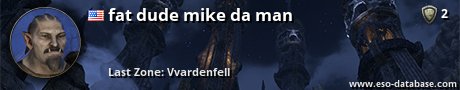 Signatur von fat dude mike da man
