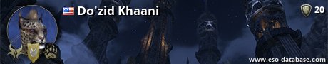 Signatur von Do'zid Khaani