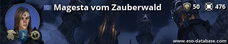 Signatur von Magesta vom Zauberwald