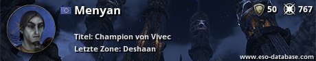 Signatur von Menyan
