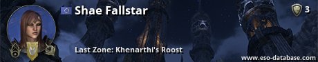 Signatur von Shae Fallstar