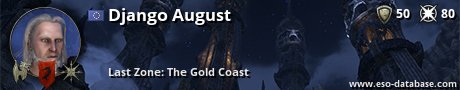Signatur von Django August