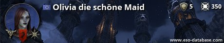 Signatur von Olivia die schöne Maid