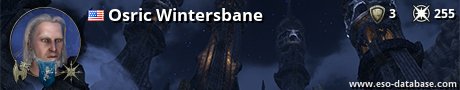 Signatur von Osric Wintersbane
