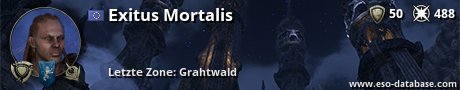 Signatur von Exitus Mortalis