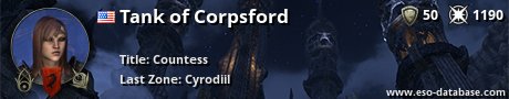 Signatur von Tank of Corpsford