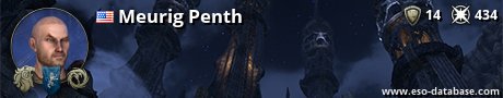 Signatur von Meurig Penth