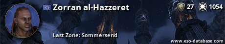 Signatur von Zorran al-Hazzeret