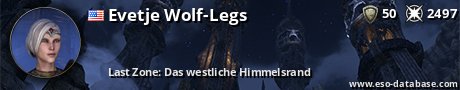 Signatur von Evetje Wolf-Legs