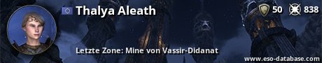 Signatur von Thalya Aleath