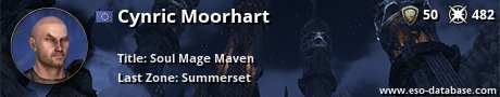 Signatur von Cynric Moorhart