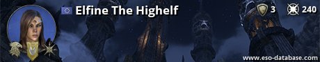 Signatur von Elfine The Highelf