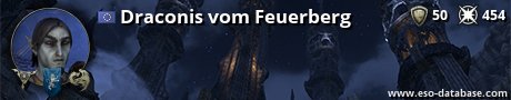 Signatur von Draconis vom Feuerberg