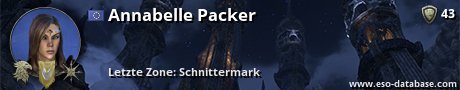 Signatur von Annabelle Packer