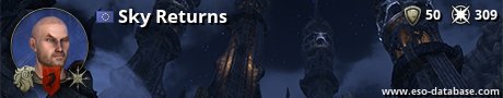 Signatur von Sky Returns