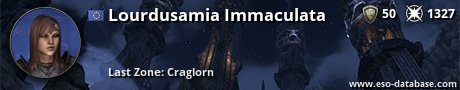 Signatur von Lourdusamia Immaculata