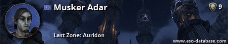 Signatur von Musker Adar