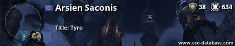 Signatur von Arsien Saconis