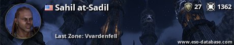 Signatur von Sahil at-Sadil