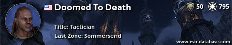 Signatur von Doomed To Death