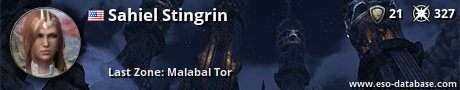 Signatur von Sahiel Stingrin