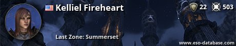 Signatur von Kelliel Fireheart