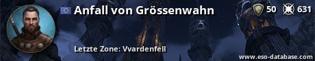 Signatur von Anfall von Grössenwahn