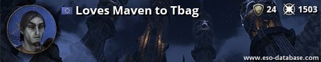 Signatur von Loves Maven to Tbag