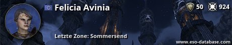 Signatur von Felicia Avinia