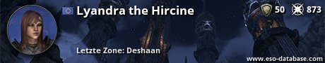 Signatur von Lyandra the Hircine