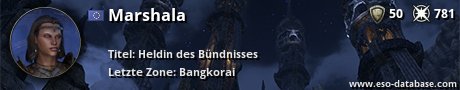Signatur von Marshala