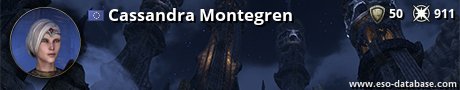 Signatur von Cassandra Montegren