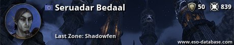 Signatur von Seruadar Bedaal