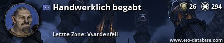 Signatur von Handwerklich begabt