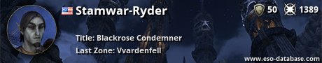 Signatur von Stamwar-Ryder