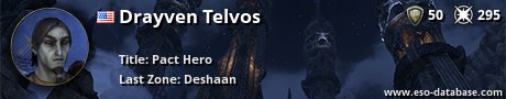 Signatur von Drayven Telvos