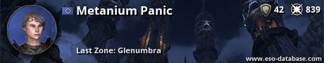 Signatur von Metanium Panic