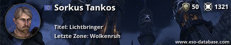 Signatur von Sorkus Tankos