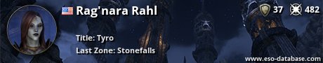 Signatur von Rag'nara Rahl