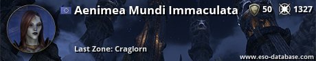 Signatur von Aenimea Mundi Immaculata