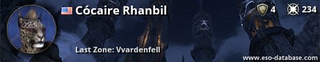 Signatur von Cócaire Rhanbil