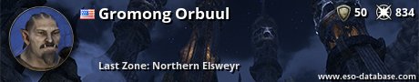 Signatur von Gromong Orbuul