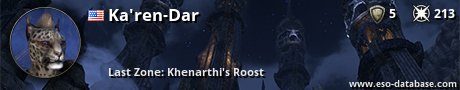 Signatur von Ka'ren-Dar