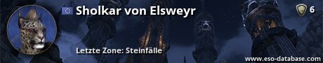 Signatur von Sholkar von Elsweyr