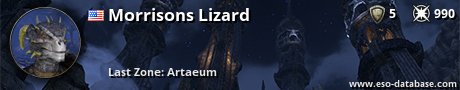 Signatur von Morrisons Lizard