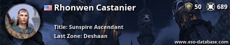 Signatur von Rhonwen Castanier